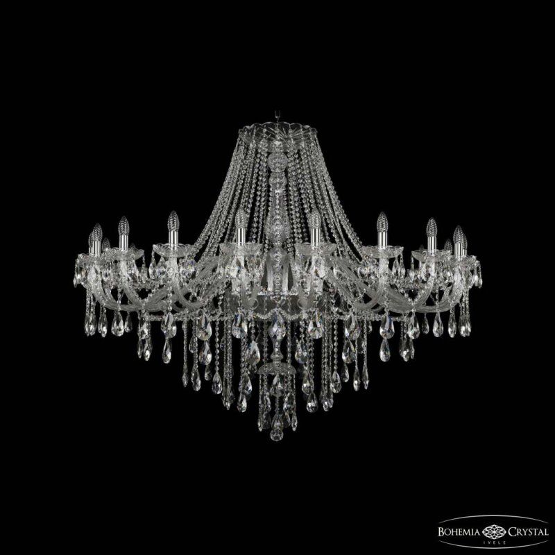 Подвесная люстра Bohemia Ivele Crystal 1415 1415/20/530 Ni