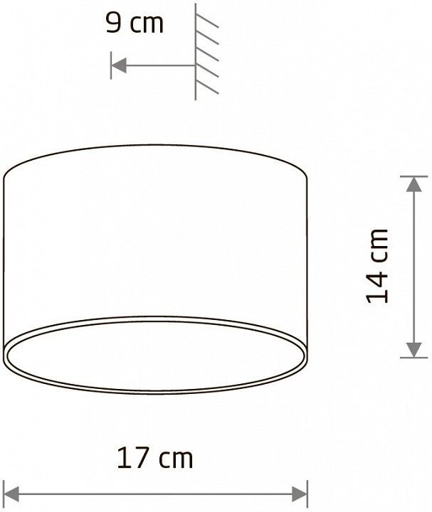 Накладной светильник Nowodvorski Ellipses Led 8182
