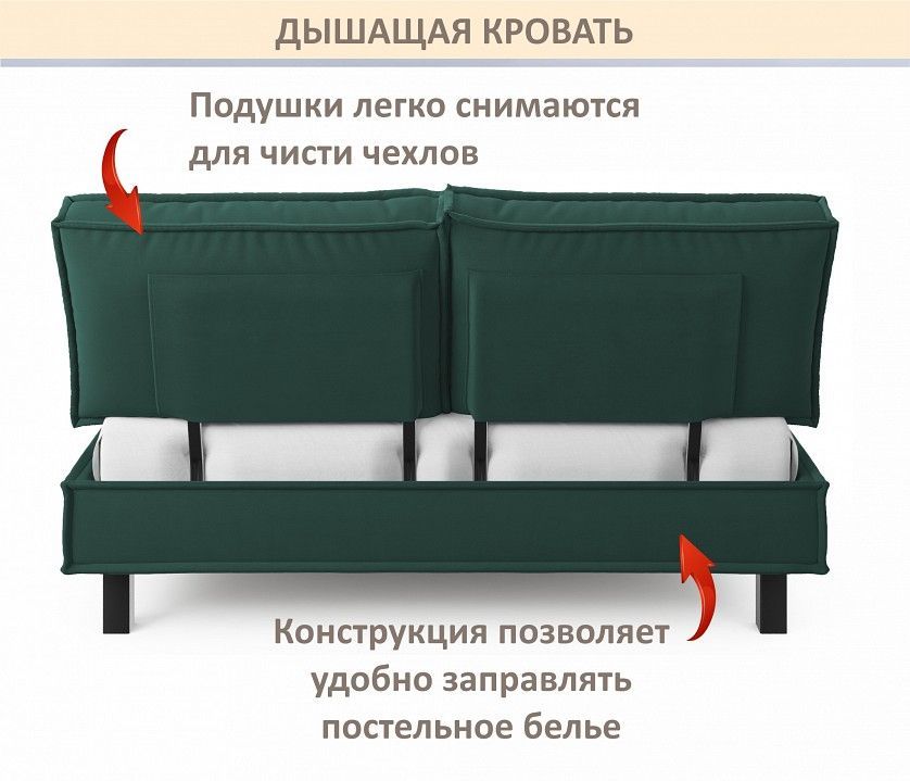 Кровать двуспальная Bali 1600