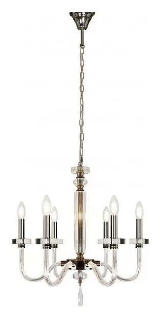Подвесная люстра iLamp Vibe P9474-6 Nickel