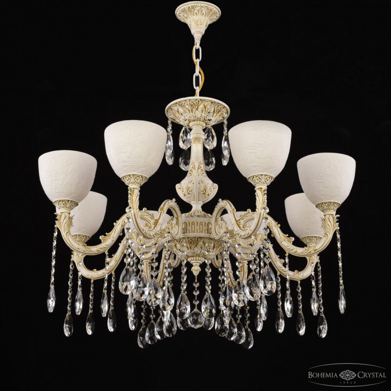 Подвесная люстра Bohemia Ivele Crystal AL7901 AL79101/8/250 A WMG P1 U Pair