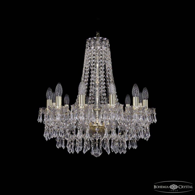 Подвесная люстра Bohemia Ivele Crystal 1403 1403/12/195/h-60 G