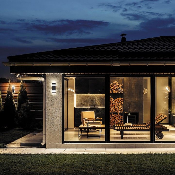 Накладной светильник Maytoni Outdoor Уинтер ден Линден O578WL-02B