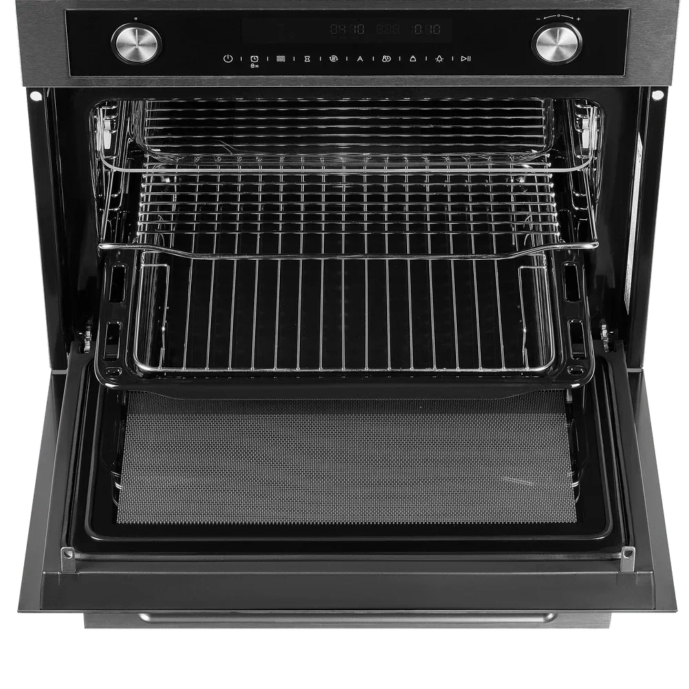 Компактный духовой шкаф с СВЧ Maunfeld MCMO5015MFS