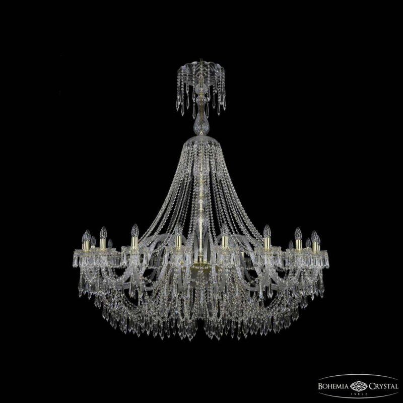 Подвесная люстра Bohemia Ivele Crystal 1403 1403/20/530/XL-160 G