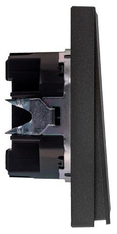 Выключатель двухклавишный без рамки Kranz STRONG KR-78-0706-6