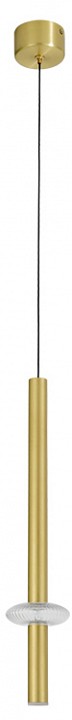 Подвесной светильник Newport 15000 15105+1/S brass