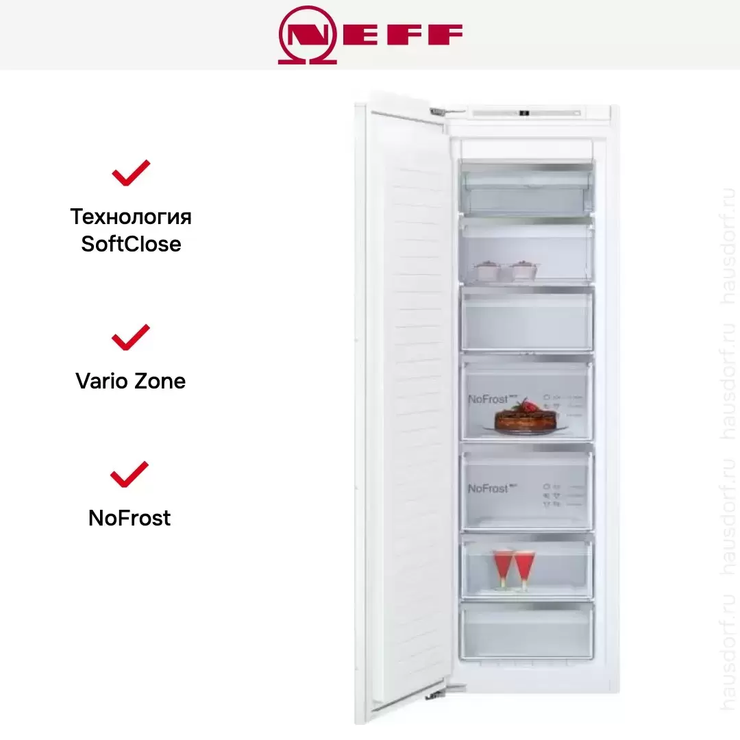 Встраиваемый морозильник Neff GI7813CF0R