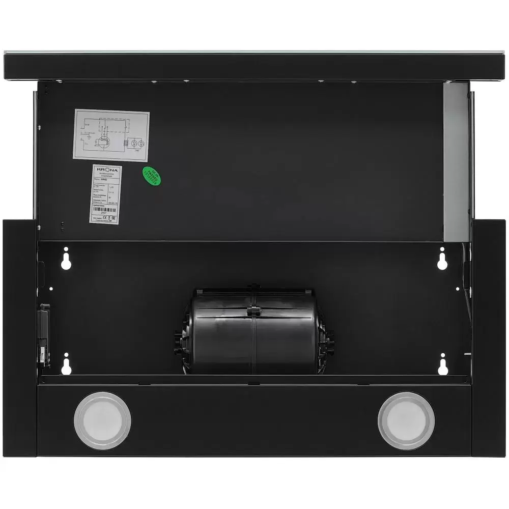 Встраиваемая вытяжка Krona KAMILLA T SENSOR 600 Black