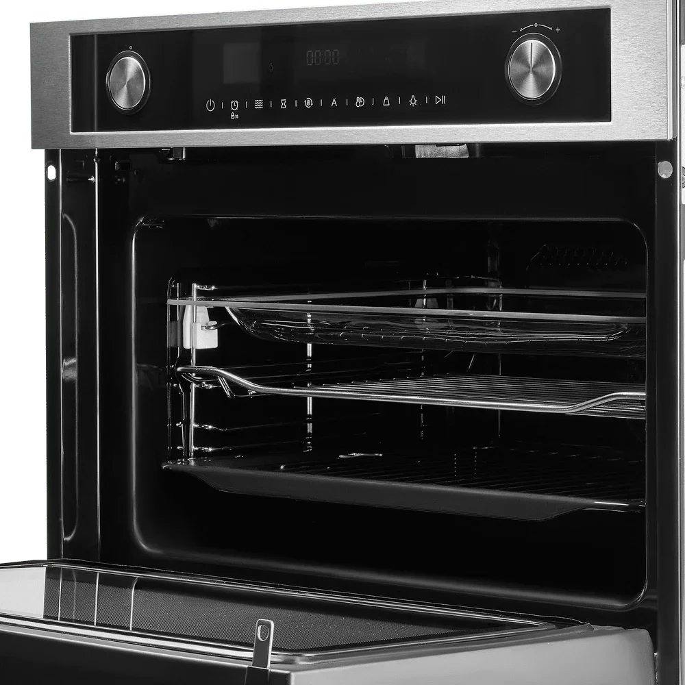 Компактный духовой шкаф с СВЧ Maunfeld MCMO5015MFS