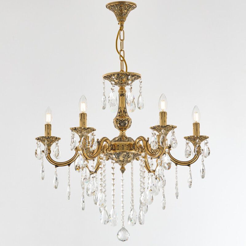 Подвесная люстра Bohemia Ivele Crystal AL7801 AL78101/6/210 B GB