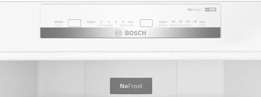 Холодильник с нижней морозильной камерой BOSCH KGN39UI27R