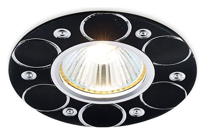 Встраиваемый светильник Ambrella Light Classic A808 A808 BK/AL