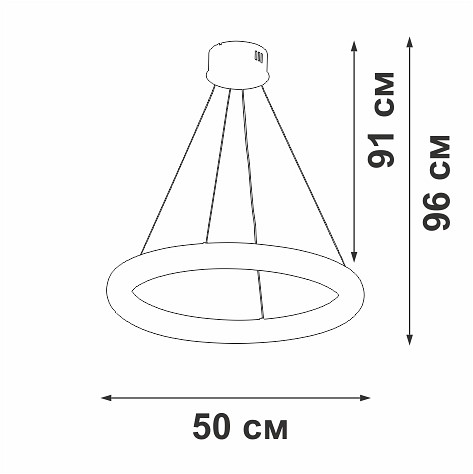 Подвесной светильник Vitaluce V2543DT V2543DT-0/1S