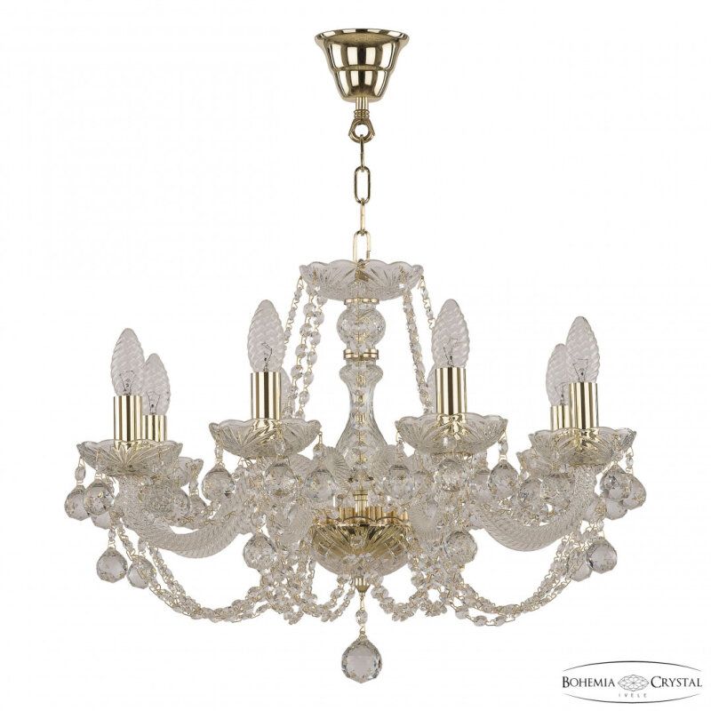 Подвесная люстра Bohemia Ivele Crystal 101 101/8/195 G Balls