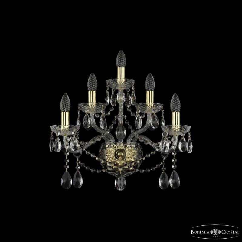 Бра Bohemia Ivele Crystal 1413 1413B/2+2+1/200/XL G