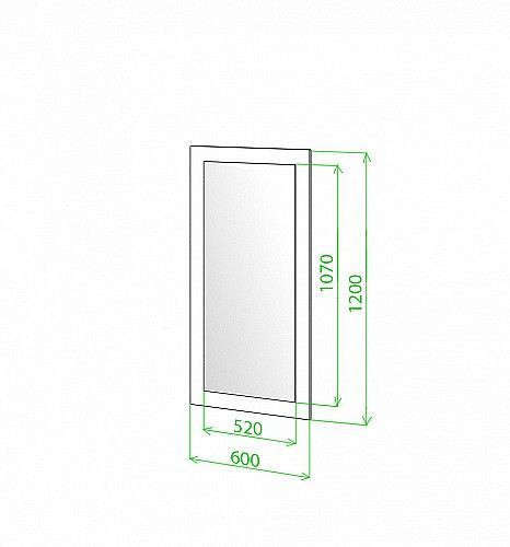 Зеркало настенное Merdes Toivo ТОЙ-ЗР 120 Ш