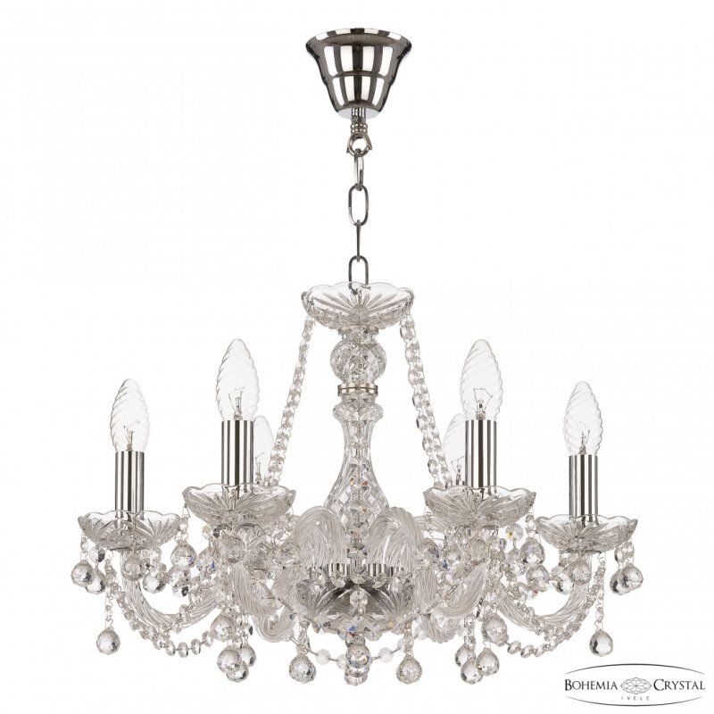 Подвесная люстра Bohemia Ivele Crystal 108 108/6/165 Ni