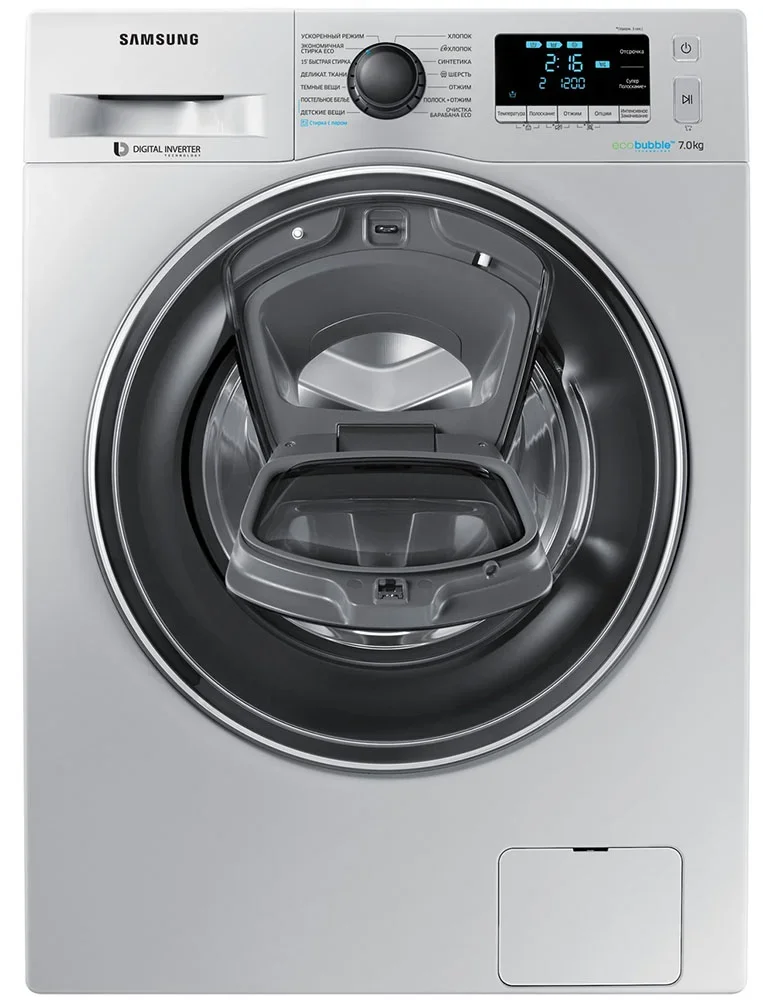 Стиральная машина Samsung WW70K62E00S AddWash