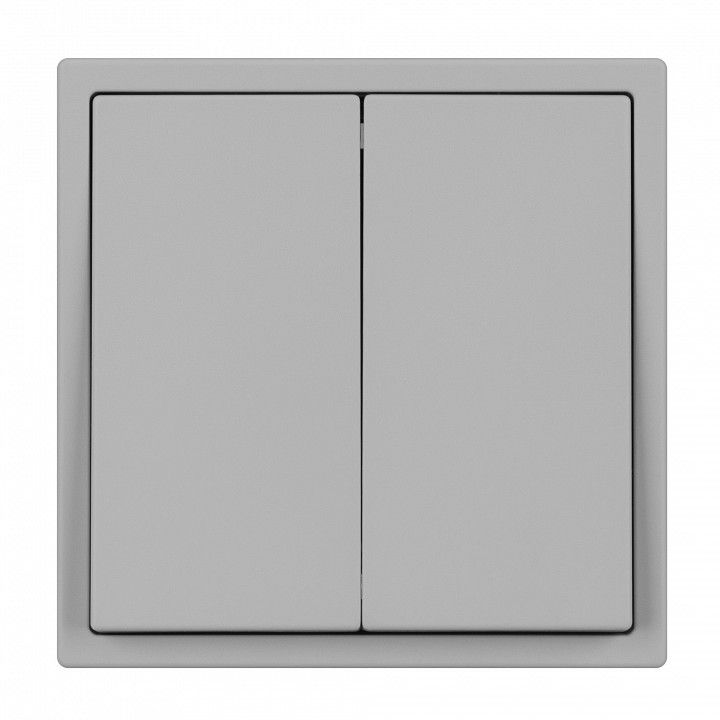 Выключатель перекрестный двухклавишный без рамки Arlight NOBE 061794(1)