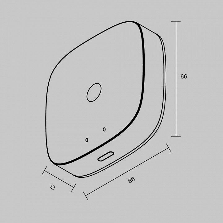 Конвертер Wi-Fi для смартфонов и планшетов Maytoni Lighting control Конвертеры MD-TRA034-W(N)