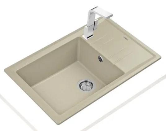 Мойка Teka Stone 60 S-TG 1B 1D Topaz beige