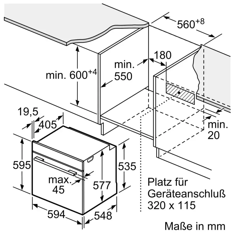 Духовой шкаф Bosch HNG978QB1