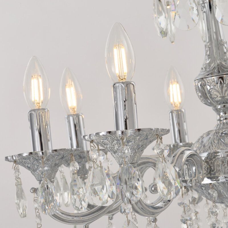 Торшер Bohemia Ivele Crystal AL7801 AL78101T/8/175 B NW