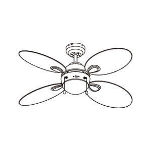 Светильник с вентилятором Globo Wade 318