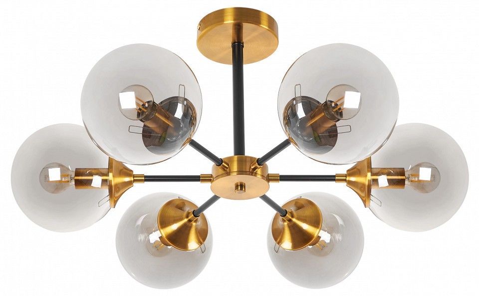 Люстра на штанге MyFar Fisher MR1741-6C