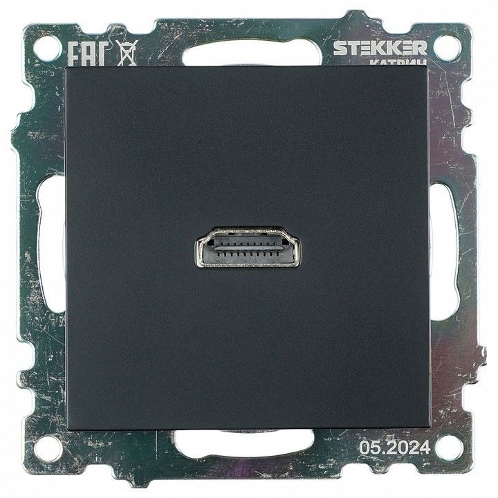 Розетка HDMI без рамки Stekker Катрин 50062
