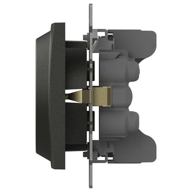Розетка двойная с заземлением, без рамки Elbi Eleсtriс Zena Vega 609-011100-907
