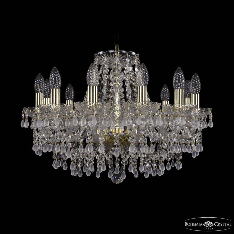 Подвесная люстра Bohemia Ivele Crystal 1410 1410/12/195 G V0300