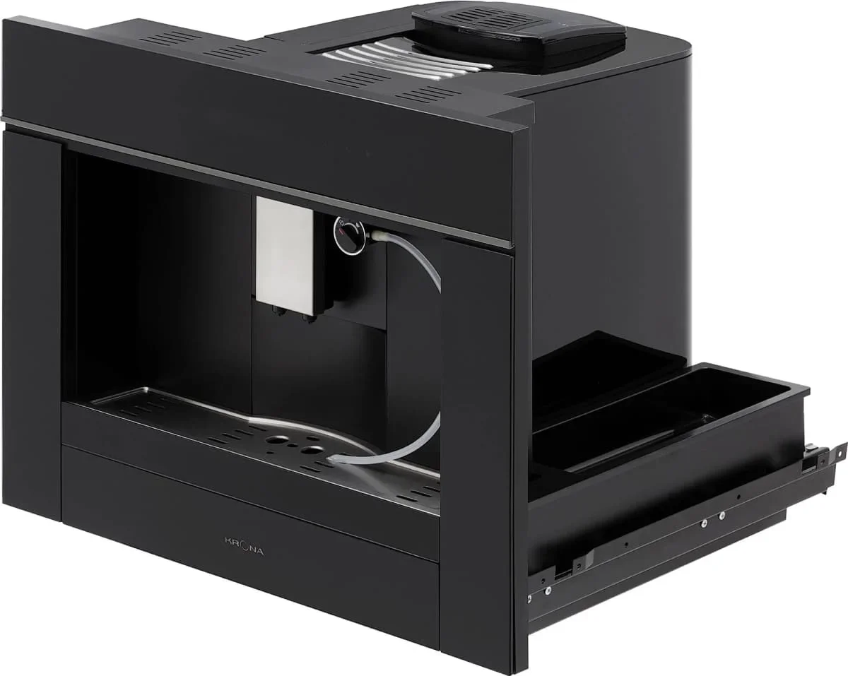 Встраиваемая кофемашина KRONA ONYX 45H coffee BL RAVEN BLACK