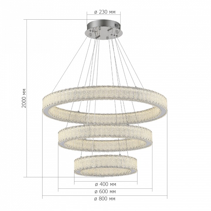 Подвесной светильник ST-Luce Latozzo SL6008.103.03