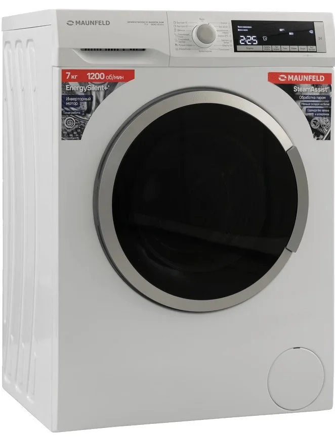 Стиральная машина Maunfeld MFWM127WH200 ST INVERTER SLIM
