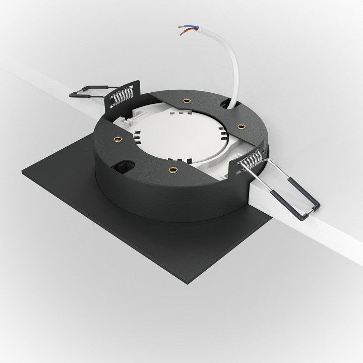 Встраиваемый светильник Maytoni Technical Обруч DL086-GX53-SQ-B
