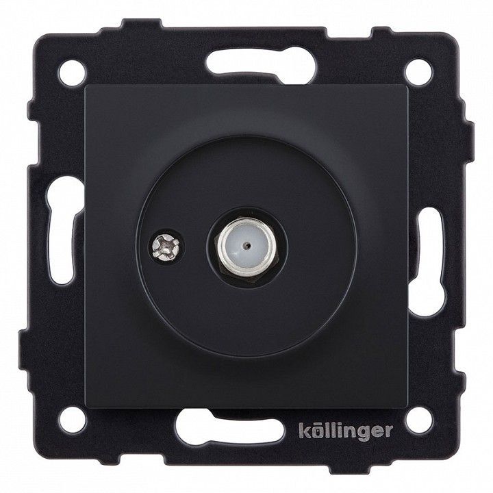 ТВ-розетка и SAT-розетка оконечная без рамки Kollinger  REA-020BM