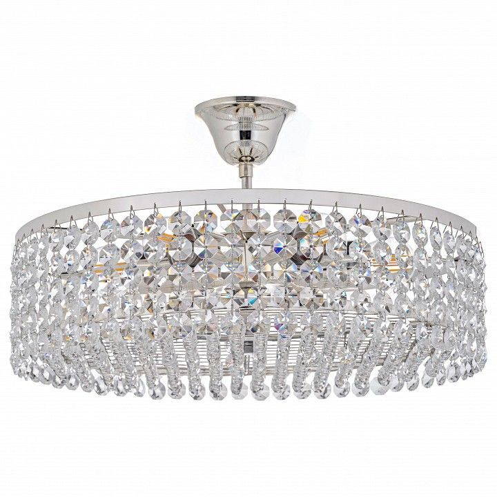 Люстра на штанге Arti Lampadari Sara Silver Sara E 1.3.40.101 S