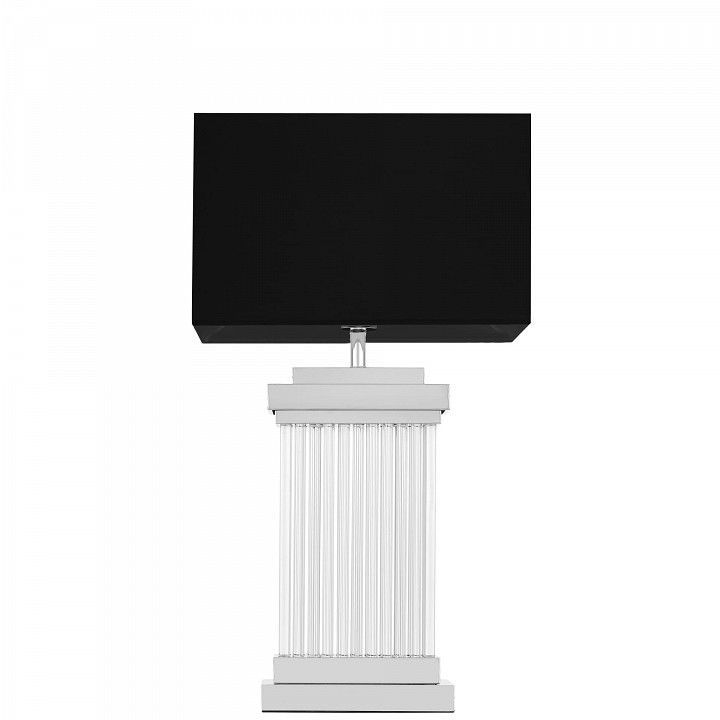 Настольная лампа декоративная LUMINA DECO Davos LDT 310 CHR+BK
