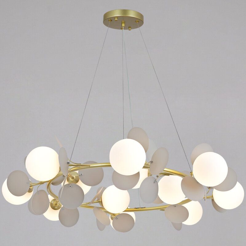 Подвесная люстра ILLUMICO IL0351 IL0351-12PPA-26 GD BOND