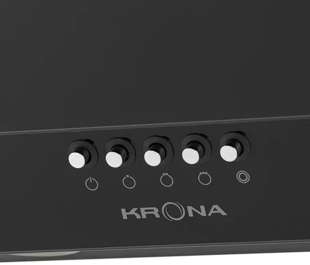 Вытяжка Krona VENERA 600 black PB
