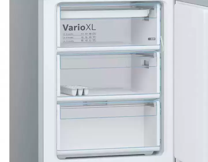 Холодильник с нижней морозильной камерой BOSCH KGE39XL22R