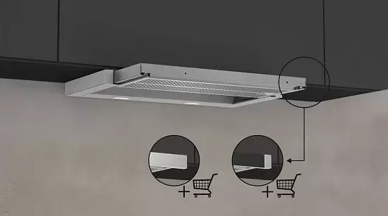 Встраиваемая вытяжка Neff D46ED52X1