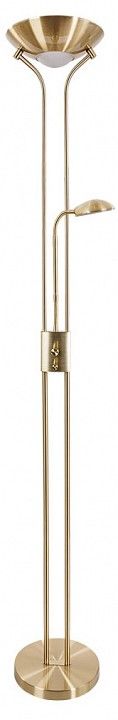 Торшер с подсветкой Arte Lamp Duetto A4329PN-2PB