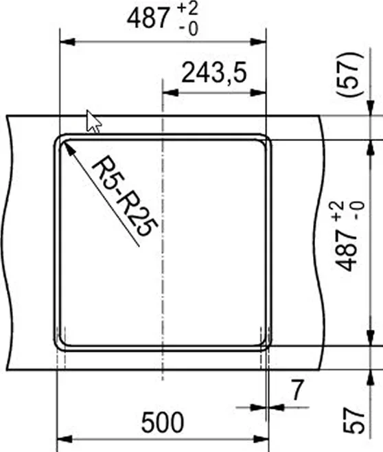 Мойка Franke BCX 210-51 TL сталь