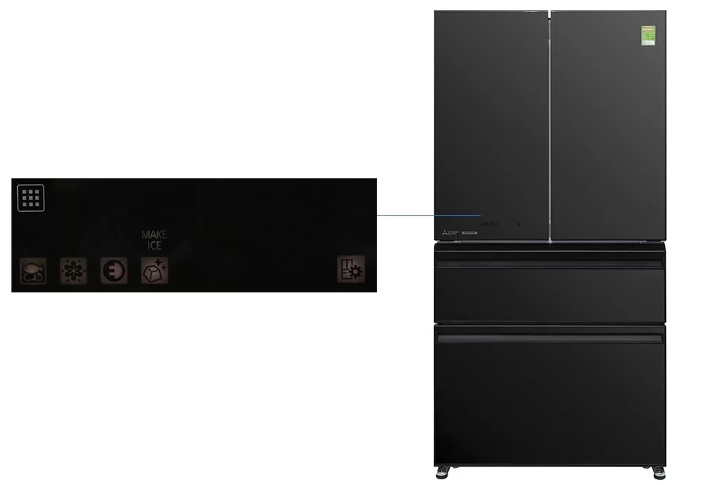 Холодильник Mitsubishi Electric MR-LXR68EM-GBK-R