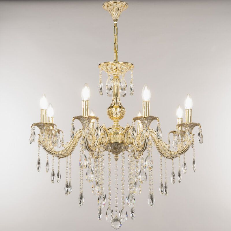 Подвесная люстра Bohemia Ivele Crystal AL7901 AL79101/8/250 B GW