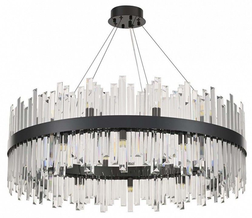 Подвесная люстра Arte Milano Белладжо 440110.840.24.G9.A1 BK