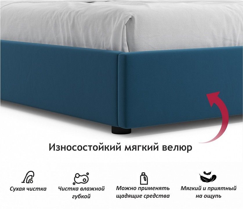 Кровать двуспальная Base 2000x1600 с ПМ с ПМ